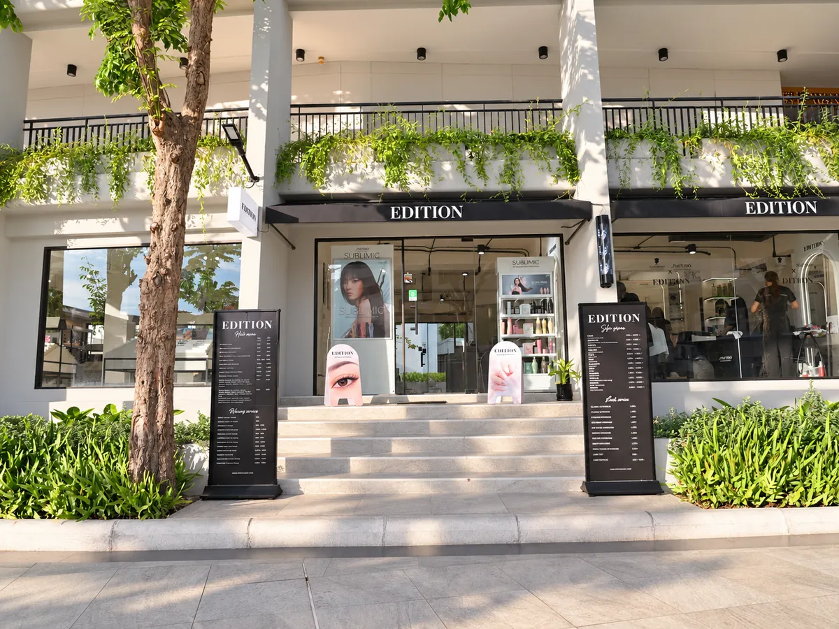EDITION Salon storefront at Again Community Mall, Pattaya
