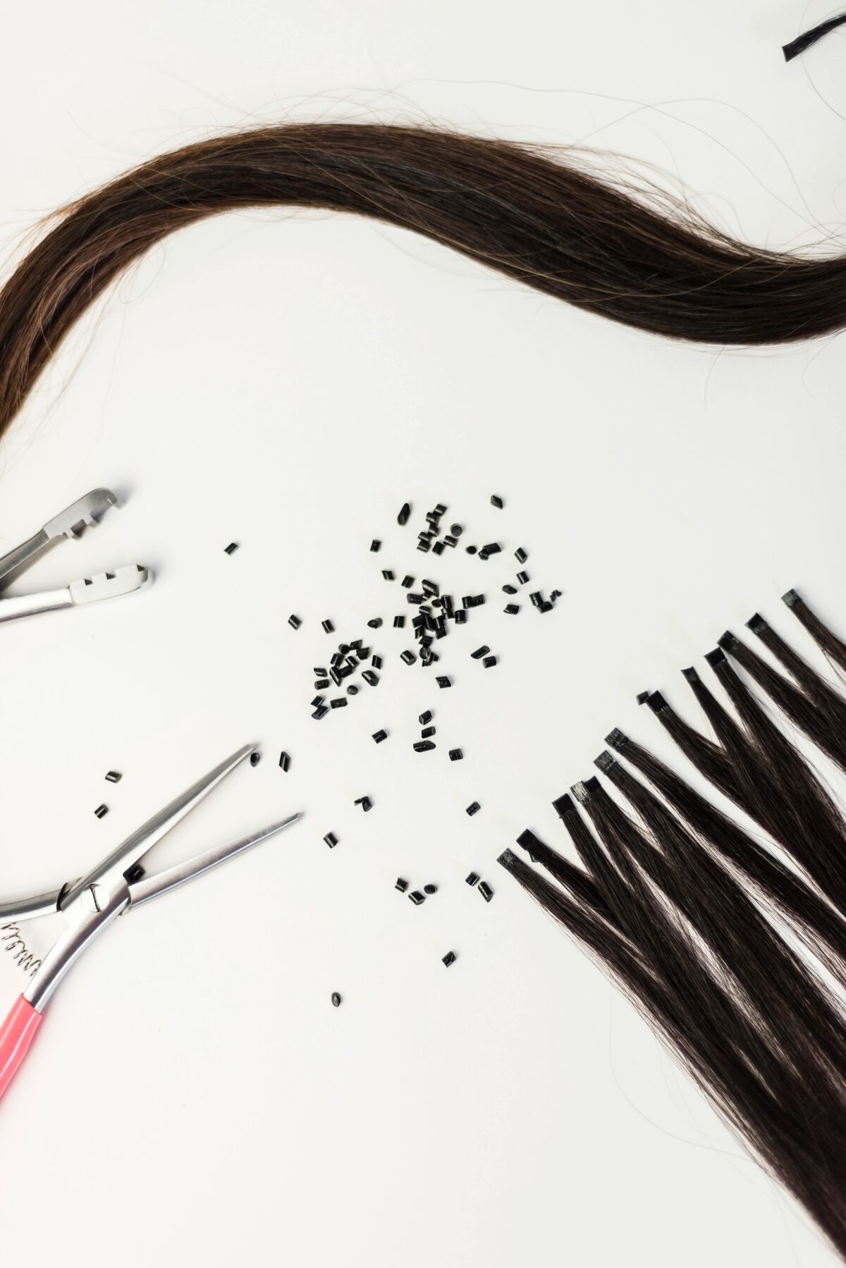 Proper aftercare routine for human hair extensions at EDITION Salon Pattaya — brushing and conditioning to maximise extension lifespan